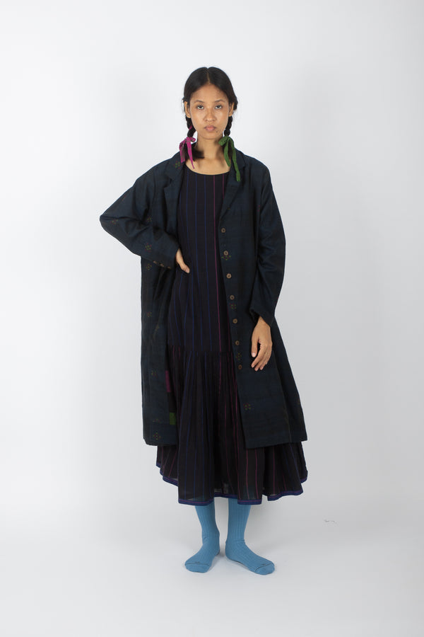 Murina: Handwoven Marino Wool Trench Coat